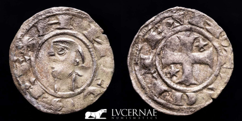 Spain - Alfonso I of Aragón (1104 - 1134). Dinero, billon (0,76 g. 17 mm.). Mint...