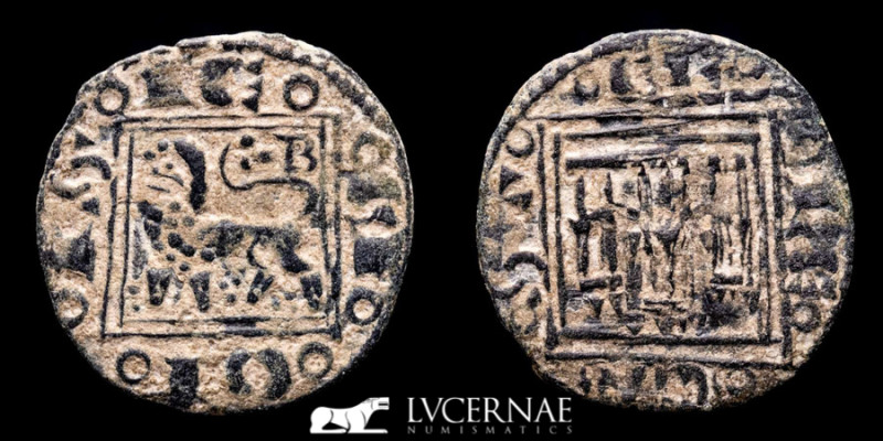 Spain. Alfonso X (1252-1284) billion dinero, Burgos mint.

0,69 g, 13 mm 

Good ...