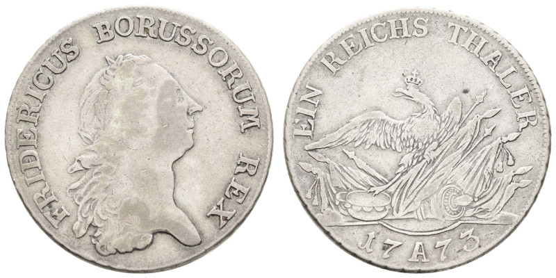 Deutschland bis 1800 Brandenburg-Preussen Königreich
 Taler, 1773, Friedrich II...