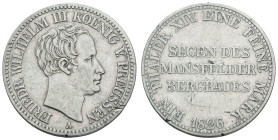 Deutschland 1800-1871 Preussen
 Taler, 1826, A, Friedrich Wilhelm III., AKS 16, Randfehler, Kratzer, ss.