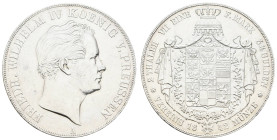 Deutschland 1800-1871 Preussen
 Doppeltaler, 1842, Wilhelm IV., AKS 69, Kratzer, kl. Rf., f. vz.