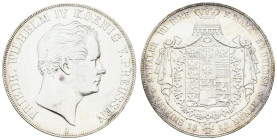 Deutschland 1800-1871 Preussen
 Doppeltaler, 1842, Friedrich Wilhelm IV., AKS 69, wz. Rf., Kratzer, leicht berieben, ss-vz.