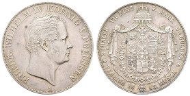 Deutschland 1800-1871 Preussen
 Doppeltaler, 1843, Friedrich Wilhelm IV., AKS 69, J. 71, kl. Rf., ss.