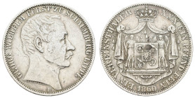 Deutschland 1800-1871 Schaumburg-Lippe
 Taler, 1860, Georg Wilhelm, AKS 5, J. 15, kl. Rf., ss.