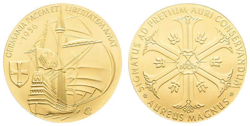 Medaillen Medaillen Deutschland nach 1900
 Goldmedaille zu 10 Dukaten (Dm. ca. ...