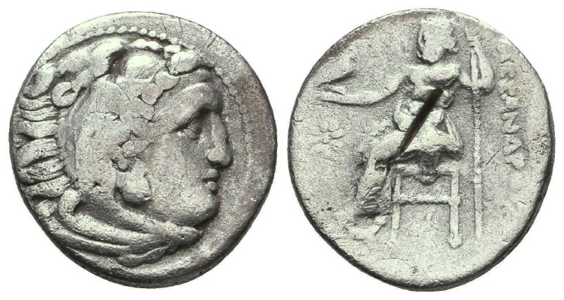 MACEDONIAN KINGDOM. Alexander III the Great (336-323 BC). AR drachm
Reference:...