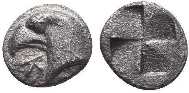 Greek Coins, AR Obol. 4th - 1st century B.C. AE
Reference:
Condition: Very Fin...