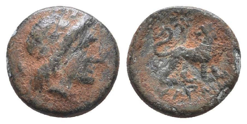 Greek Coins. 4th - 1st century B.C. AE
Reference:
Condition: Very Fine

weig...