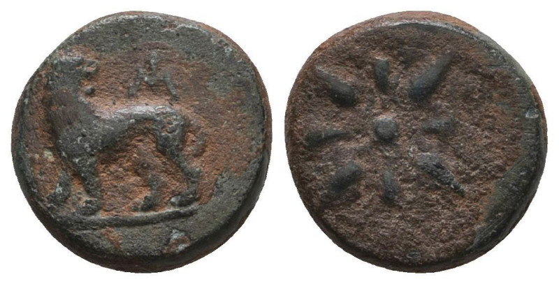 Greek Coins. 4th - 1st century B.C. AE
Reference:
Condition: Very Fine

weig...