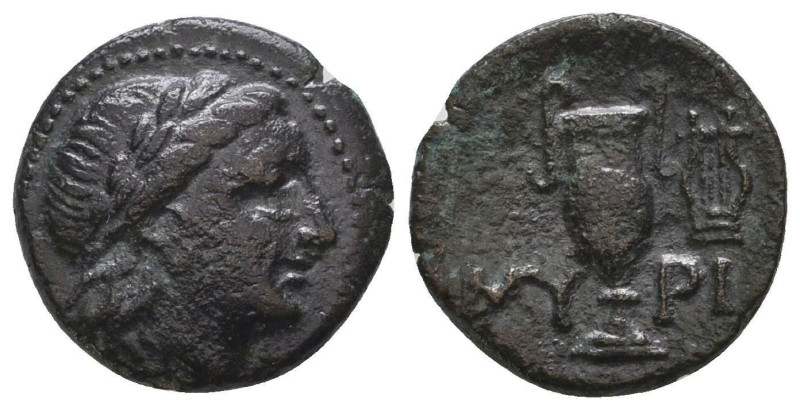 Greek Coins. 4th - 1st century B.C. AE
Reference:
Condition: Very Fine

weig...