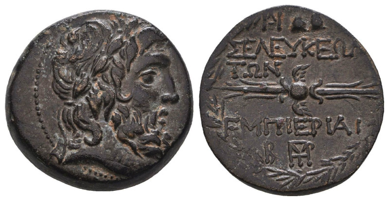 Seleukid Kingdom. 2nd - 1st century B.C. AE
Reference:
Condition: Very Fine
...