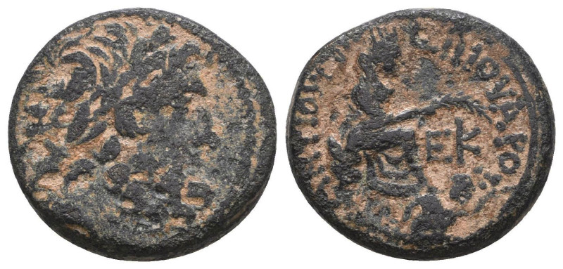 Seleukid Kingdom. 2nd - 1st century B.C. AE
Reference:
Condition: Very Fine
...