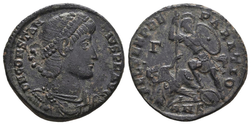 Constantius II. A.D. 337-361. AE follis

Reference:
Condition: Very Fine

w...