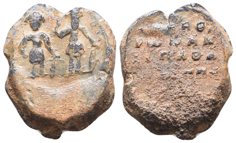 Byzantine Lead Seals. Circa 8th - 11th Century AD.
Reference:
Condition: Very ...