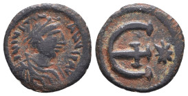 Byzantine Coins. Circa 6th - 11th Century AD.
Reference:
Condition: Very Fine

weight:1.4gr