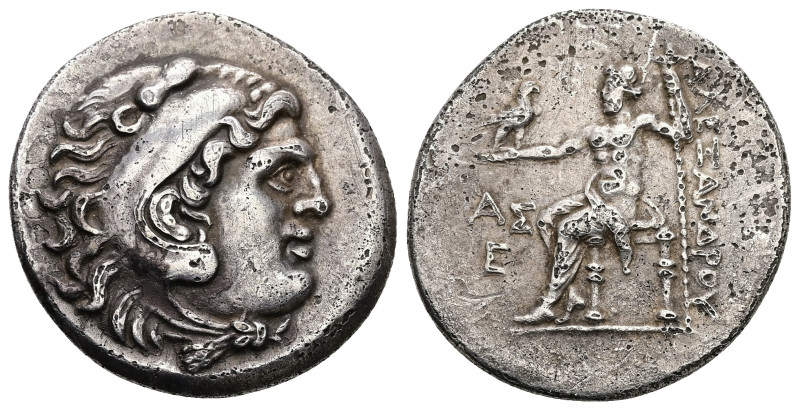 Kings of Macedon. Alexander III "the Great". AR Tetradrachm, 16.18 g 31.77 mm. 3...