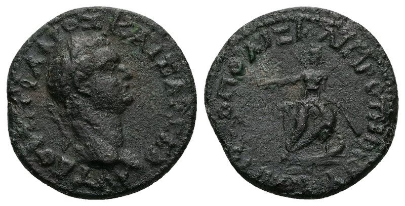 Bithynia, Nicomedia. Domitian, AD 81-96. AE. 5.64 g. 21.59 mm.
Obv: ΑΥΤ ΔΟΜΙΤΙΑΝ...