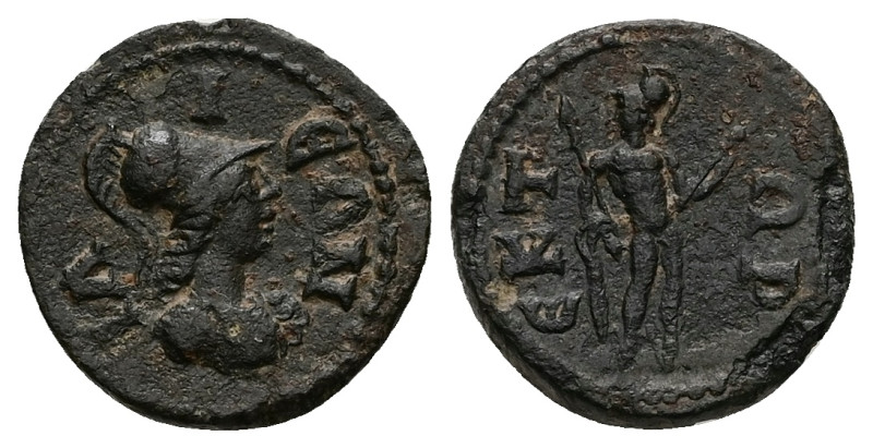 Troas, Ilium. Pseudo-autonomous, time of the Antonines, AD 138-192. AE. 2.81 g. ...