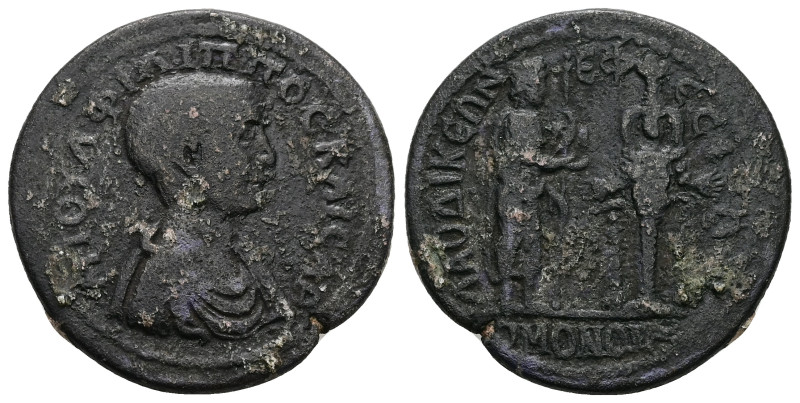 Phrygia, Laodiceia ad Lycum. Philip II Caesar, AD 245-247. AE. 19.90 g. 34.11 mm...