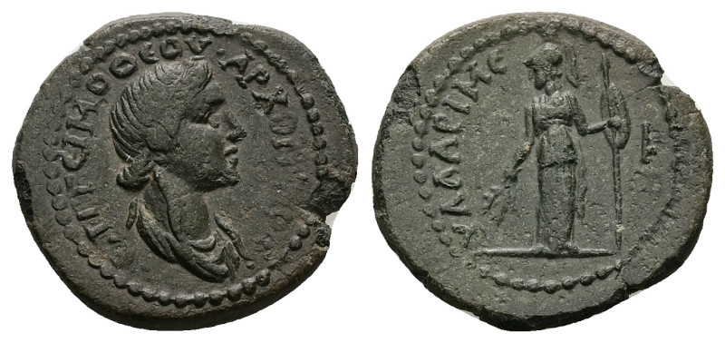 Caria, Hyllarima. Pseudo-autonomous. Time of Antoninus Pius (138-161). AE. 4.74 ...