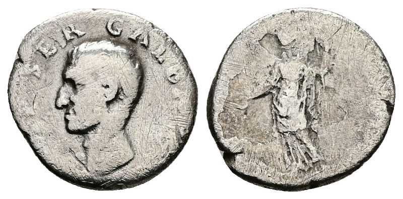 Galba, AD 68-69. AR, Denarius. 2.52 g. 18.50 mm.
Obv: [IMP] SER GALBA […]. Head ...