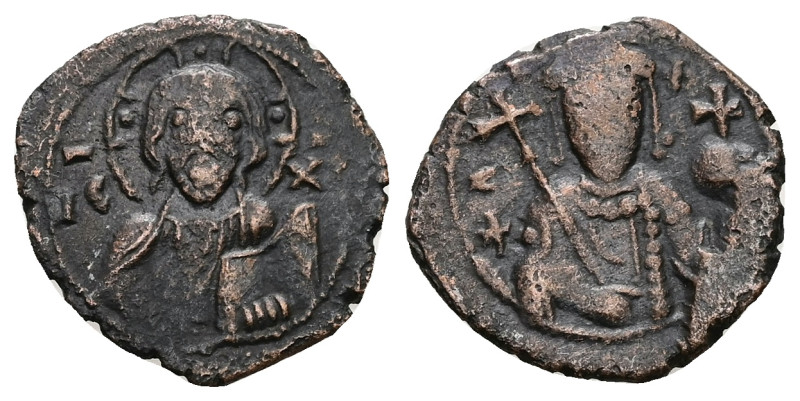 Alexius I Comnenus, AD 1081-1118. AE, Tetarteron. 2.48 g. 19.63 mm. Thessalonica...