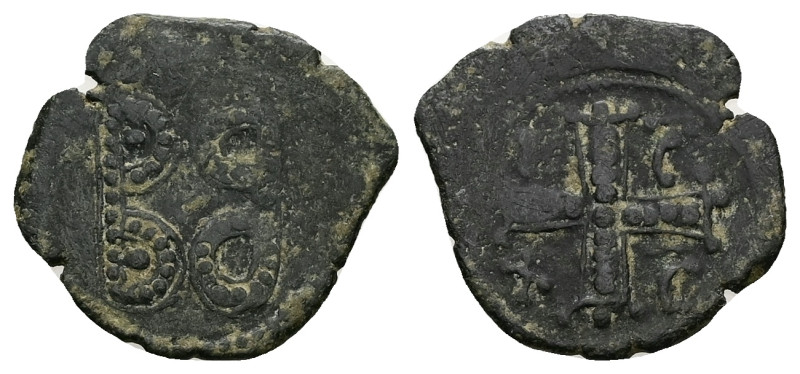 Empire of Nicaea, Anonymous. AD 1227-1261. AE, Tetarteron. 1.66 g. 20.70 mm. Unc...