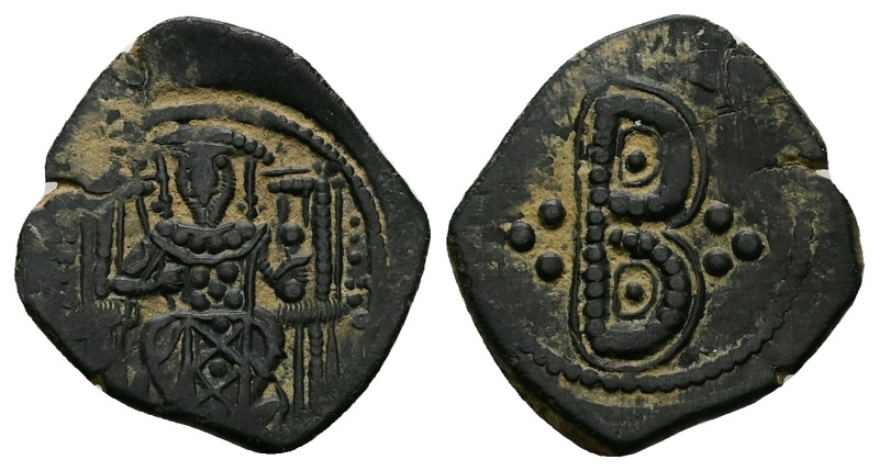 Theodore II Ducas-Lascaris, emperor of Nicaea, AD 1254-1258. AE, Tetarteron. 2.4...