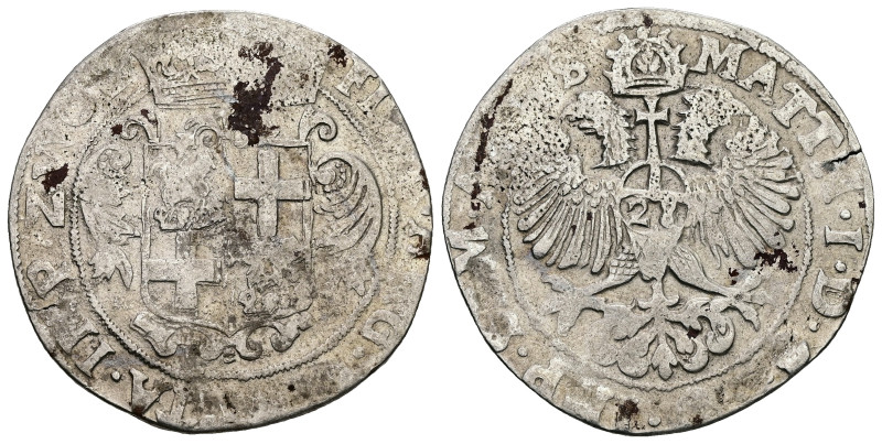 Dutch Republic, Netherlands. Matthias I 1612-1619 AD. AR, 28 Stuivers or Florijn...