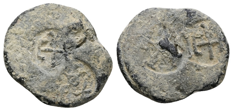 PB Byzantine Seal.
Weight: 8.87 g. g.
Diameter: 23.69 mm.