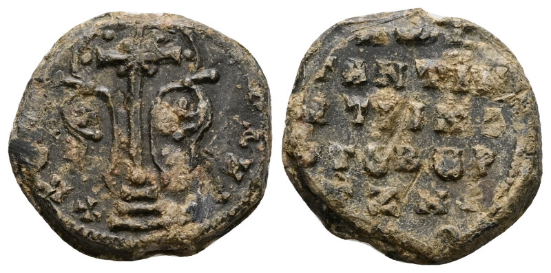 PB Byzantine seal of Constantine Bourtzes, patrikios (AD 11th century, first hal...