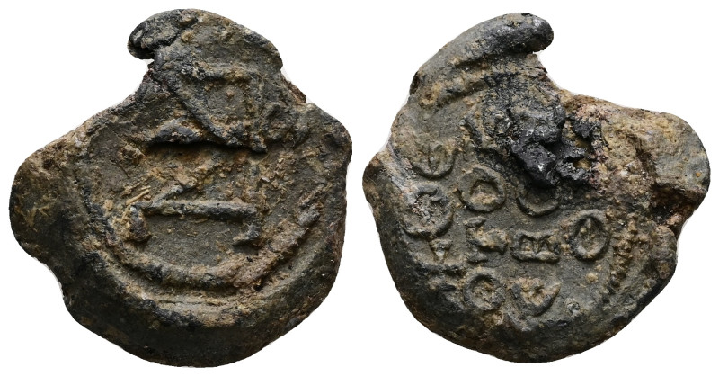 PB Byzantine Seal.
Weight: 18.83 g. g.
Diameter: 28.84 mm.