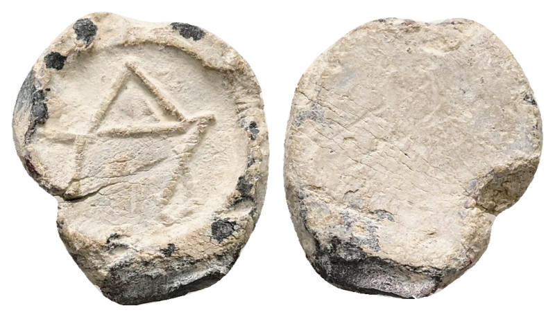 PB Medieval and World. Crusader States. Lead token. (c. AD 12th–13th centuries) ...