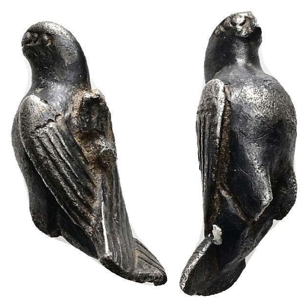 AR Greco-Roman eagle statuette (AD 1st–2nd centuries)
A silver figurine of a st...