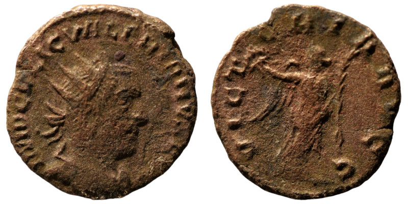 Valerian I. (253-254 AD) BI Antoninianus. (22mm, 3,51g) Antioch. Obv: IMP CP LIC...