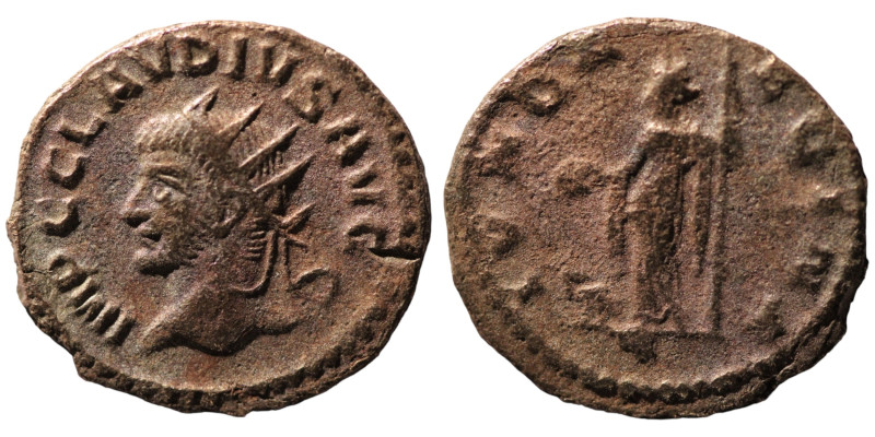 Claudius II. Gothicus. (268-270 AD). BI Antoninianus. (21mm, 3,73g) Antioch. Obv...