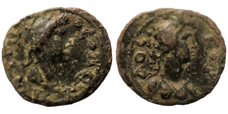 Mysia. Pergamon. (40-60 AD). Pseudo-Autonomous Bronze Æ. (18mm, 1,95g).