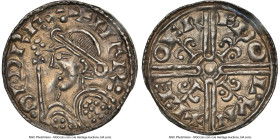 Kings of All England. Harold I (1036-1040) Penny (1036-1038) UNC Details (Soldered) NGC, London mint, Leofred as moneyer, Fleur-de-Lis type, S-1165. 1...