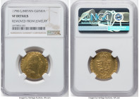 George III gold Guinea 1798 VF Details (Removed From Jewelry) NGC, KM609, S-3729. HID09801242017 © 2023 Heritage Auctions | All Rights Reserved