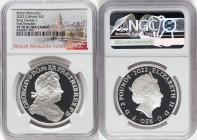 Elizabeth II silver Proof "King George I" 2 Pounds (1 oz) 2022 PR70 Ultra Cameo NGC, Limited Edition Presentation Mintage: 1,350. British Monarchs ser...