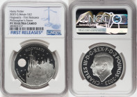 Charles III silver Proof "Hogwarts" 2 Pounds (1 oz) 2023 PR70 Ultra Cameo NGC, Mintage: 5,010. Harry Potter and the Philosopher's Stone series. Edge I...
