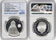 Charles III silver Proof "Professor Dumbledore" 2 Pounds (1 oz) 2023 PR70 Ultra Cameo NGC, Mintage: 5,010. Harry Potter and the Philosopher's Stone se...