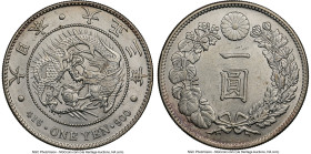 Taisho Yen Year 3 (1914) AU58 NGC, Osaka mint, KM-Y38, JNDA 01-10A. HID09801242017 © 2023 Heritage Auctions | All Rights Reserved