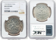 Estados Unidos "Caballito" Peso 1910 UNC Details (Cleaned) NGC, Mexico City mint, KM453. HID09801242017 © 2023 Heritage Auctions | All Rights Reserved...