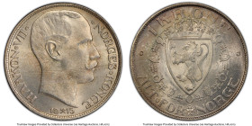 Haakon VII Krone 1915 MS64 PCGS, Kongsberg mint, KM369. HID09801242017 © 2023 Heritage Auctions | All Rights Reserved