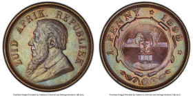 Republic Penny 1898 MS63 Brown PCGS, Pretoria mint, KM2. HID09801242017 © 2023 Heritage Auctions | All Rights Reserved