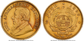 Republic gold 1/2 Pond 1896 AU Details (Obverse Scratched) NGC, Pretoria mint, KM9.2. HID09801242017 © 2023 Heritage Auctions | All Rights Reserved