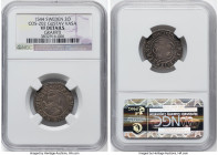 Gustav Vasa 2 Ore 1544 VF Details (Graffiti) NGC, Svartsjo mint. AAH-202. As the sole certified example available from NGC, this offering is sure to b...
