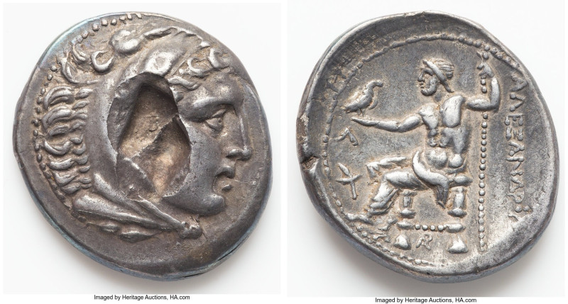 MACEDONIAN KINGDOM. Alexander III the Great (336-323 BC). AR tetradrachm (29mm, ...