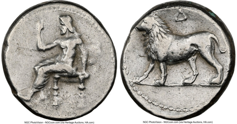 BABYLONIA. Alexandrine Empire. Uncertain satrap (ca. 328-311 BC). AR stater (23m...